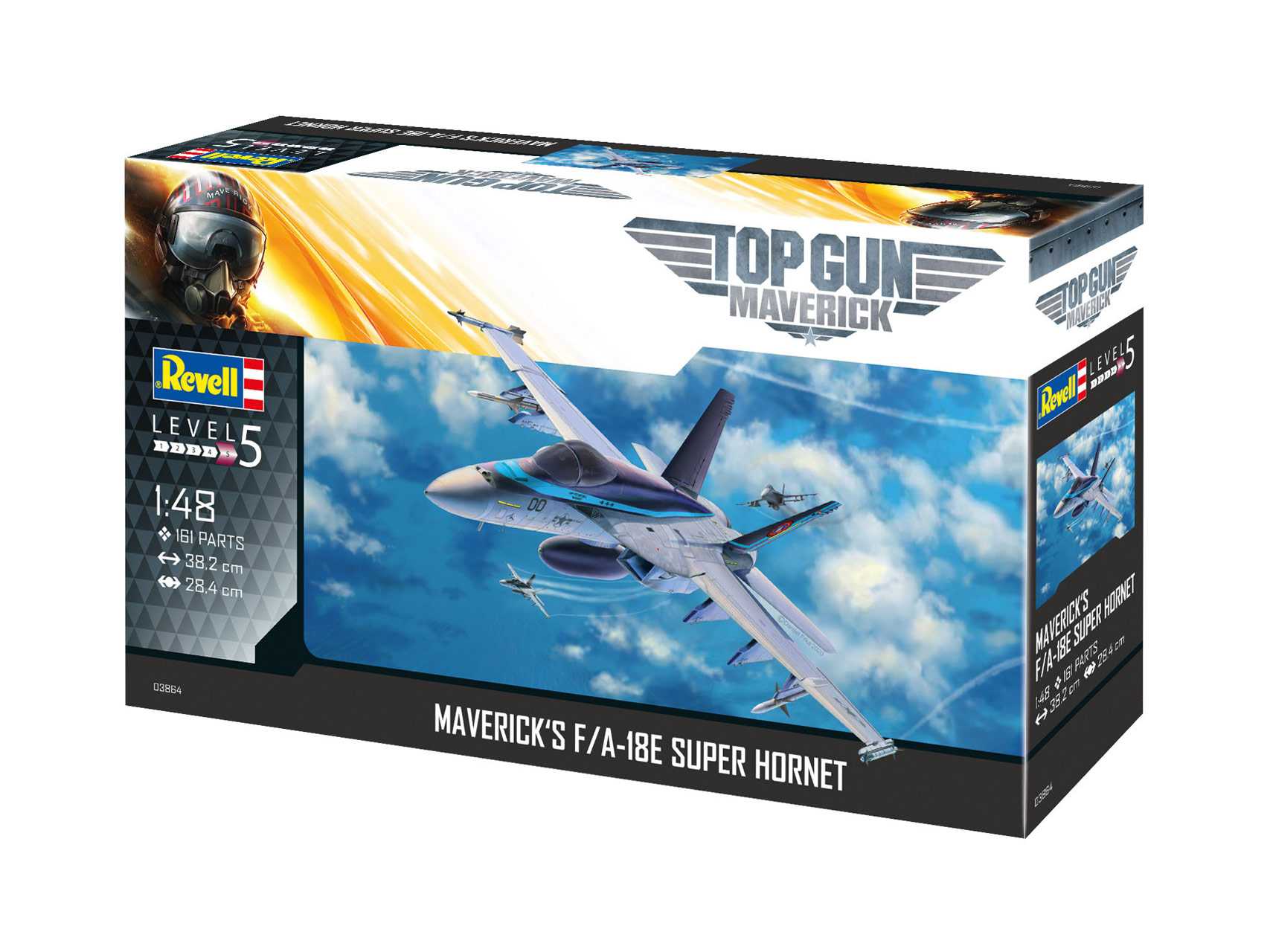 Plastic ModelKit letadlo 03864 - F/A-18E Super Hornet "Top Gun" (1:48)