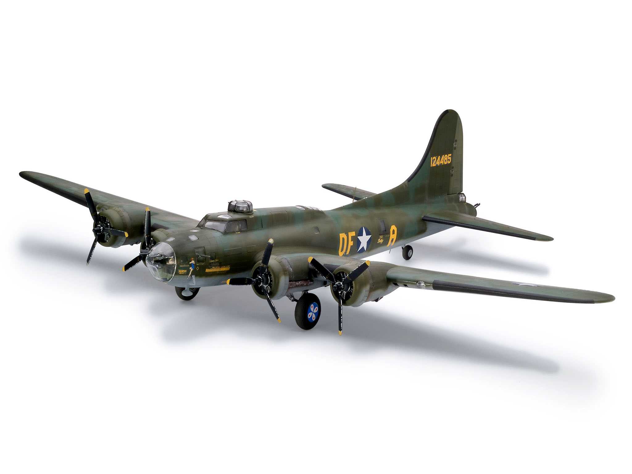 Plastic ModelKit letadlo 04279 - B-17F "Memphis Belle" (1:72)