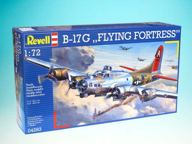 Plastic ModelKit lietadlo 04283 - B-17G Flying Fortress (1:72) 18-3591