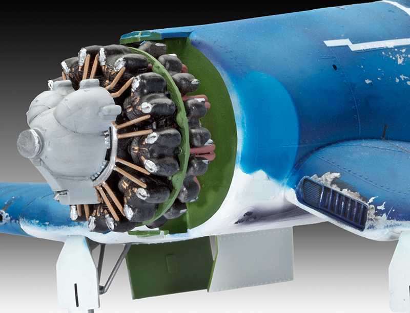 Plastic ModelKit letadlo 04781 - Vought F4U-1D Corsair (1:32)