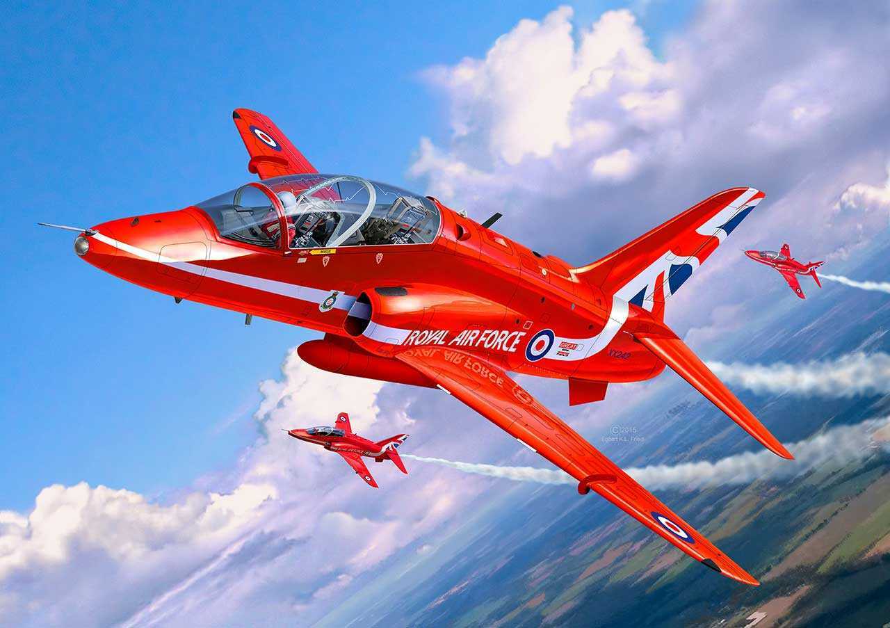 Plastic ModelKit letadlo 04921 - BAe Hawk T.1 Red Arrows (1:72)