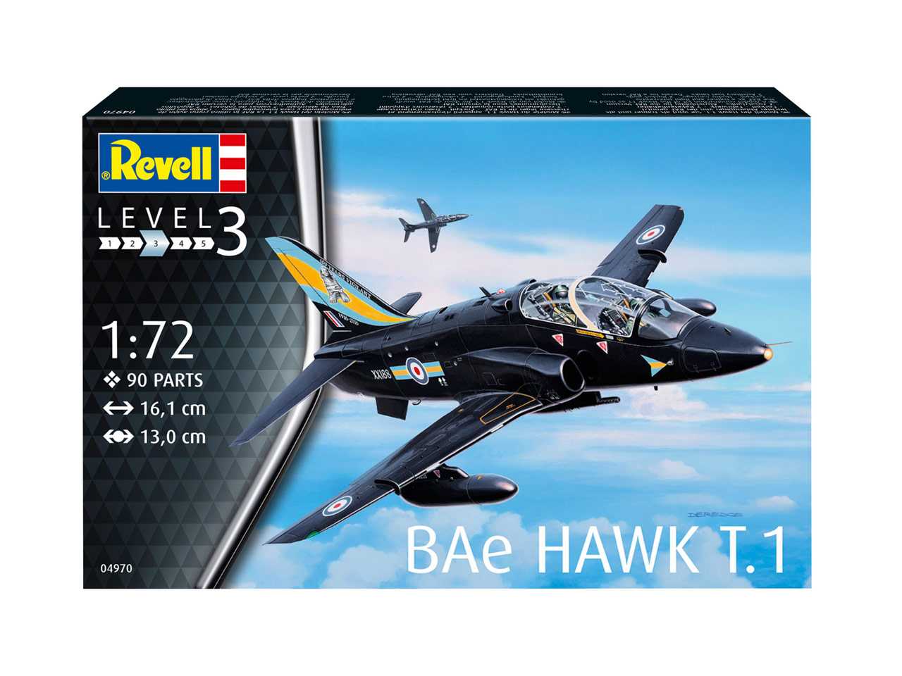 Plastic ModelKit letadlo 04970 - BAe Hawk T.1 (1:72)