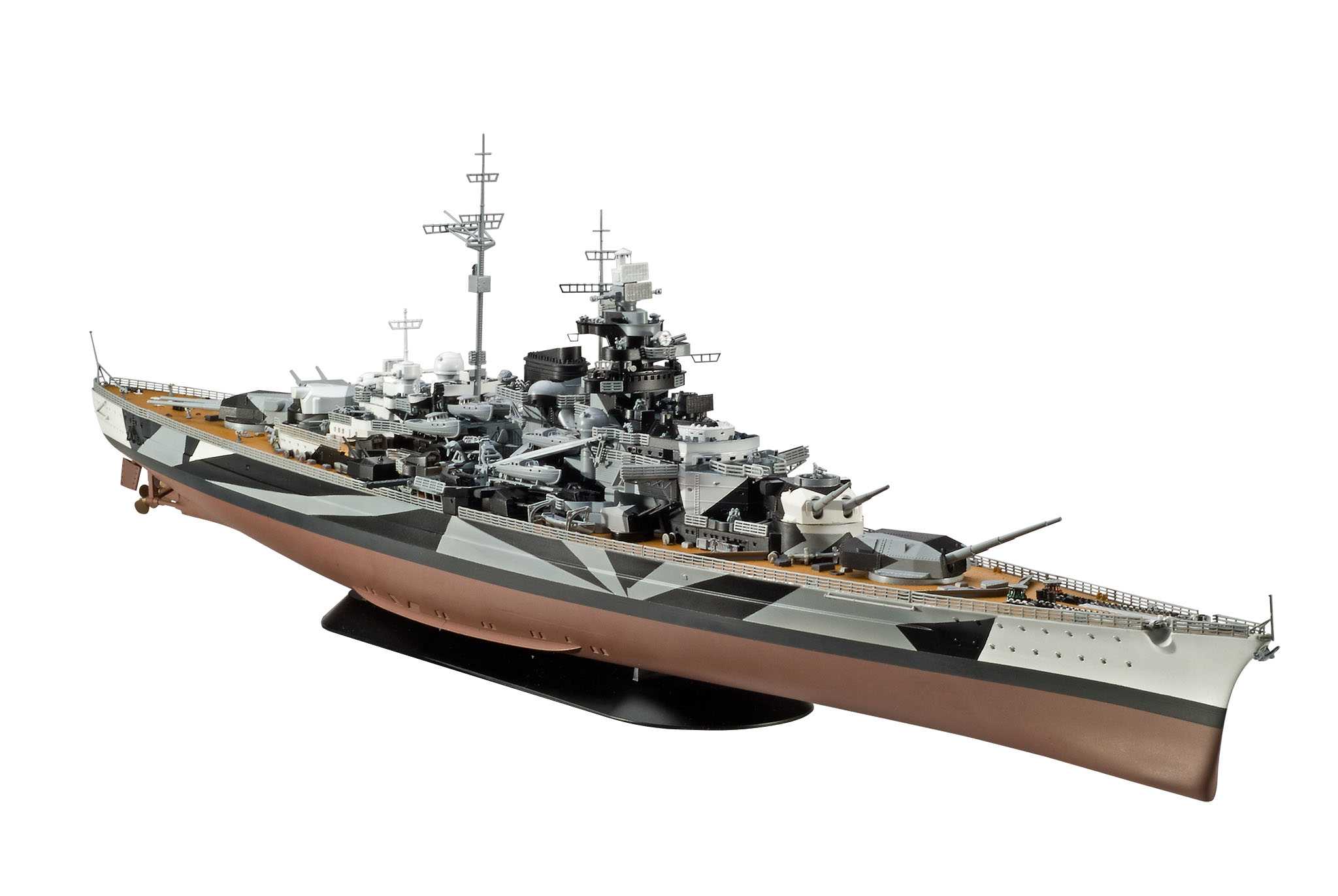 Plastic ModelKit loď 05096 - German Battleship WWII TIRPITZ (1:350)