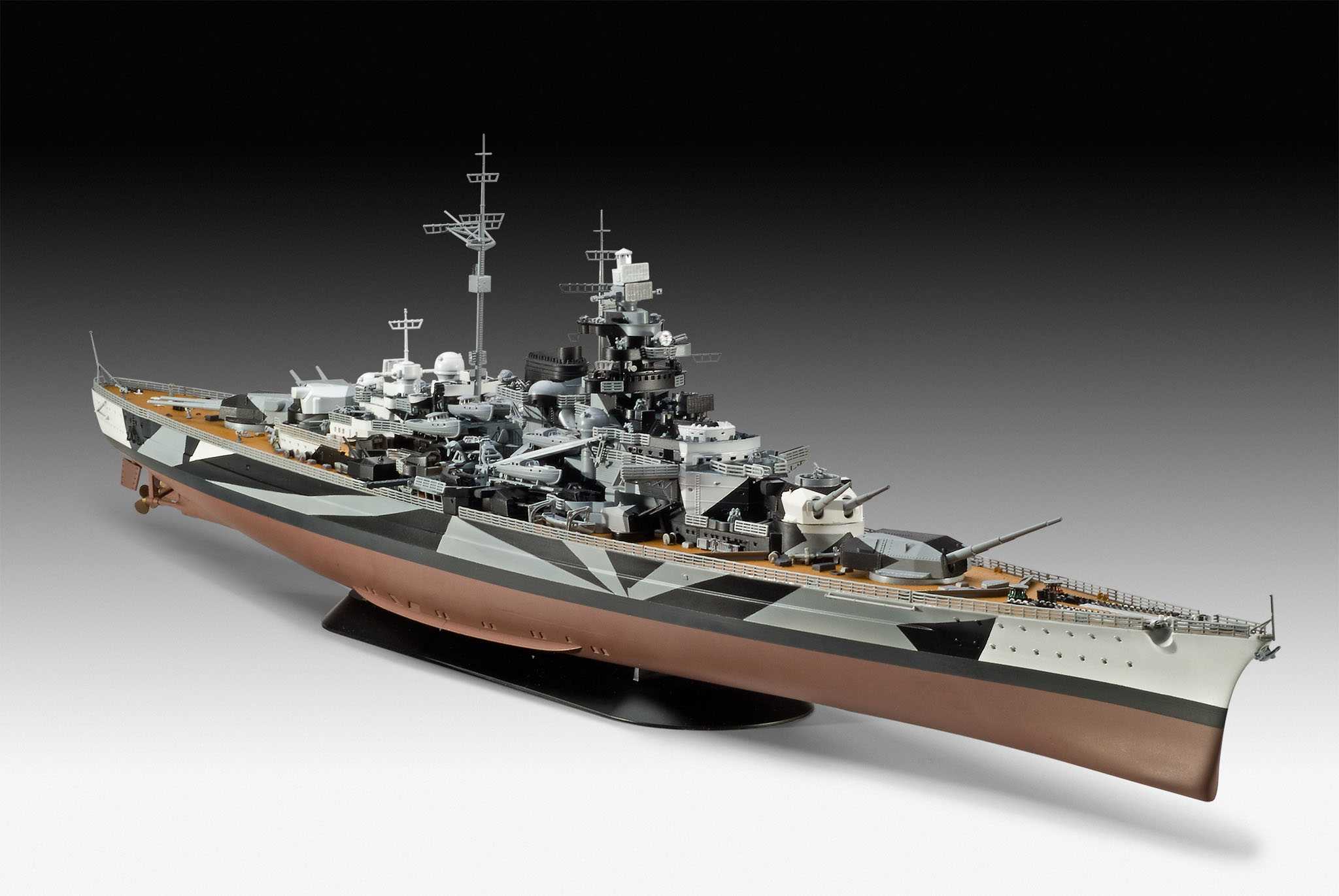 Plastic ModelKit loď 05096 - German Battleship WWII TIRPITZ (1:350)
