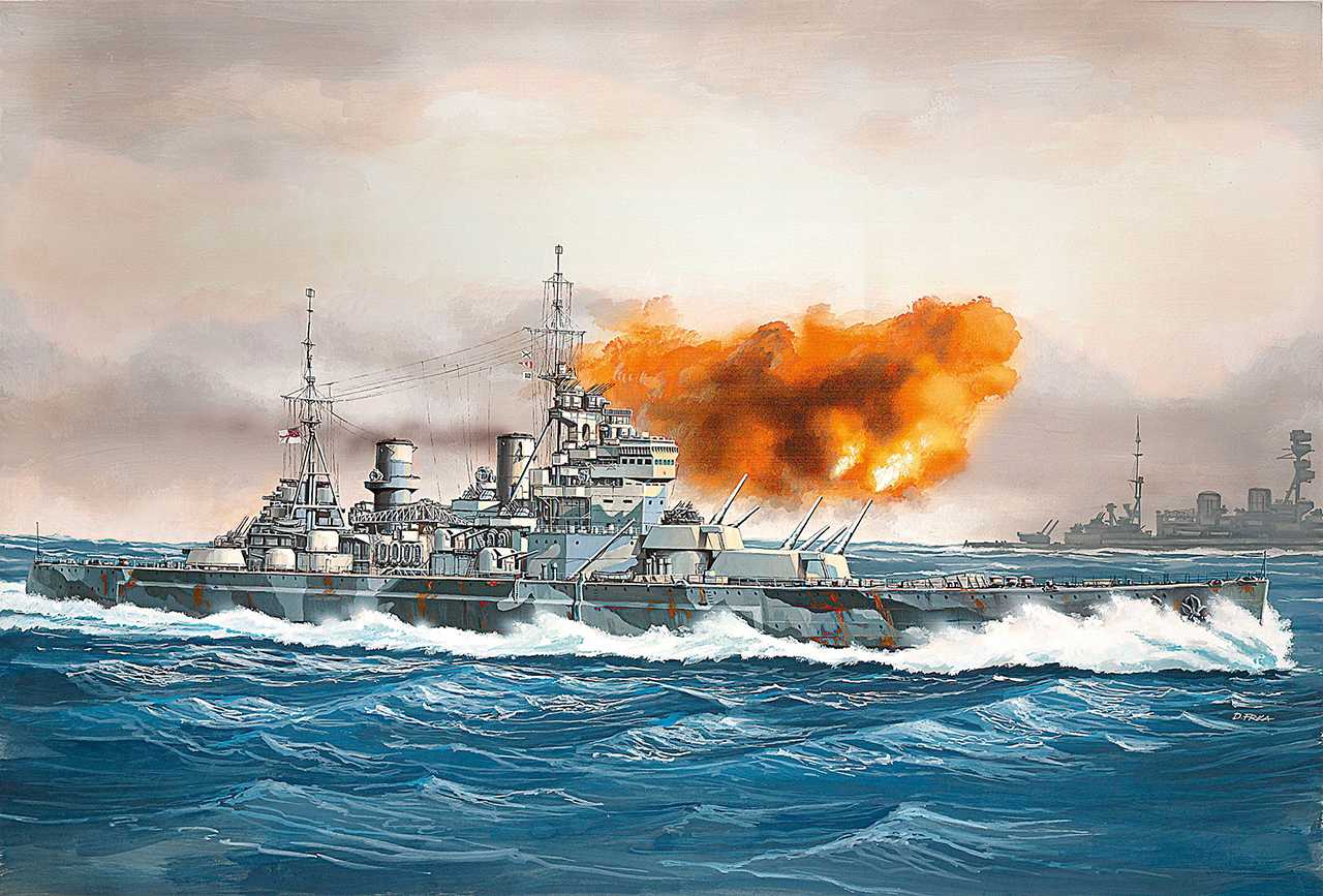 Plastic ModelKit loď 05135 - H.M.S. Prince of Wales (1:1200)