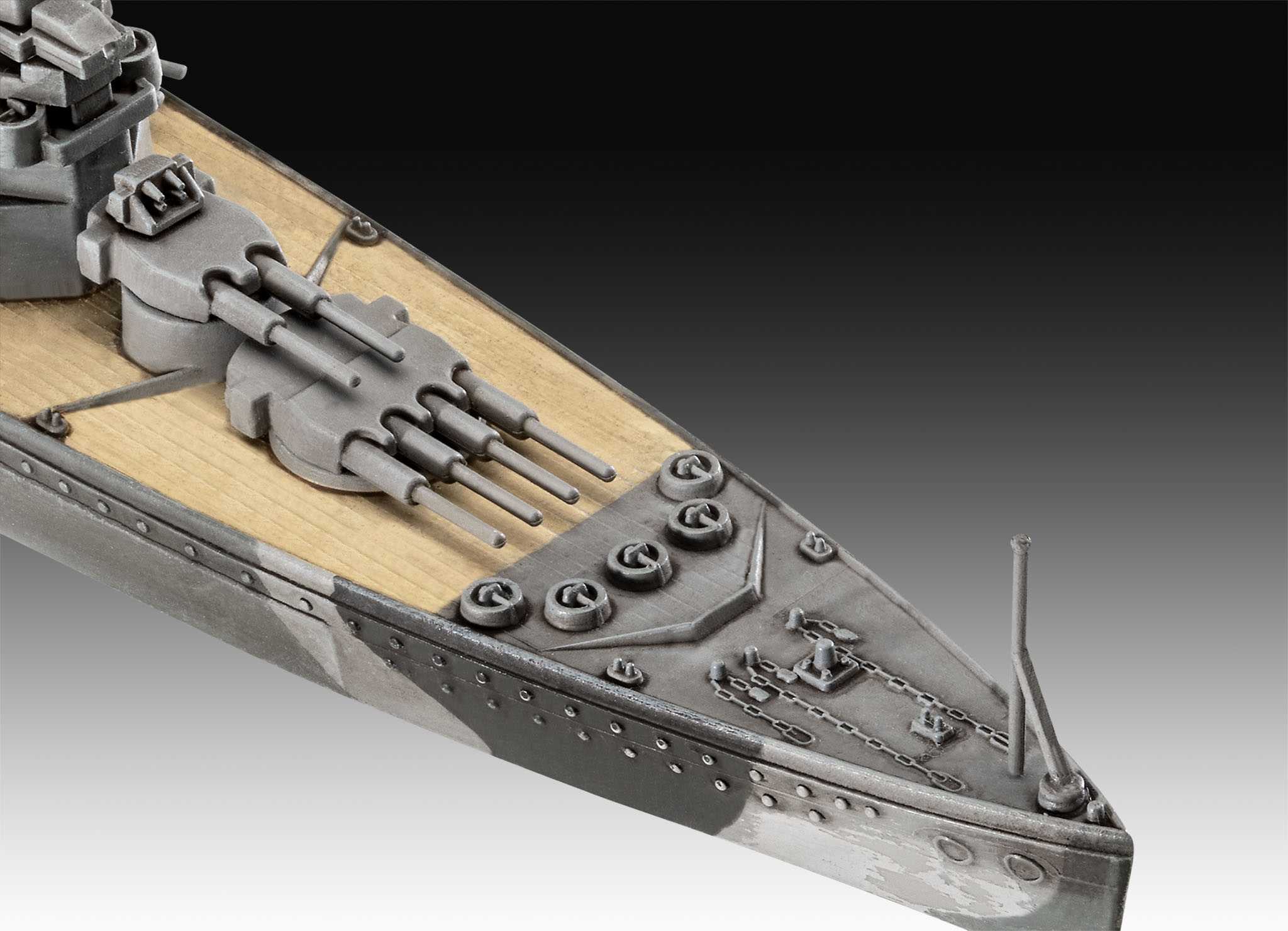 Plastic ModelKit loď 05182 - HMS Duke of York (1:1200)