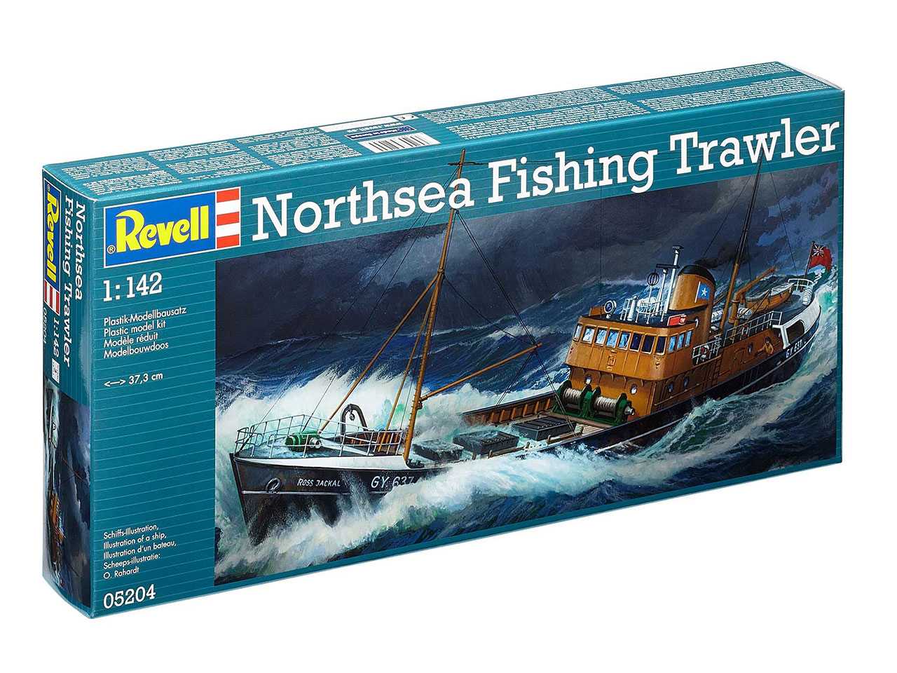 Plastic ModelKit loď 05204 - Northsea Fishing Trawler (1:142)