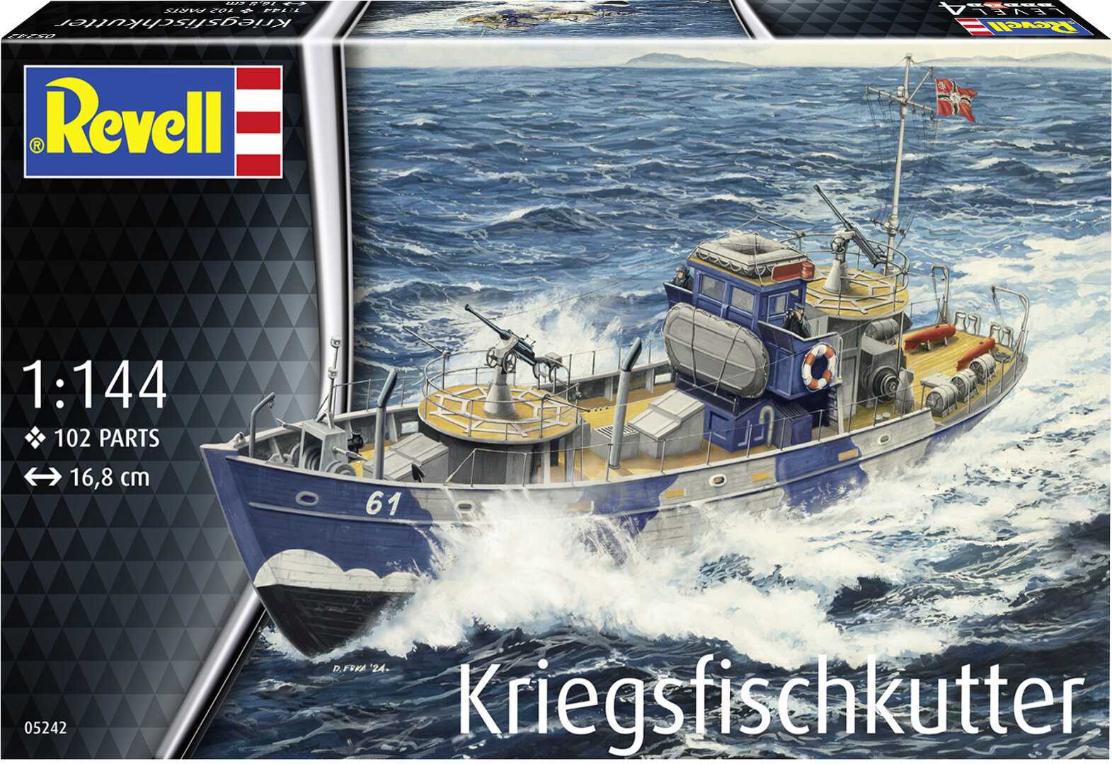 Plastic ModelKit loď 05242 - KFK (Kriegsfischkutter) (1:144) 18-05242