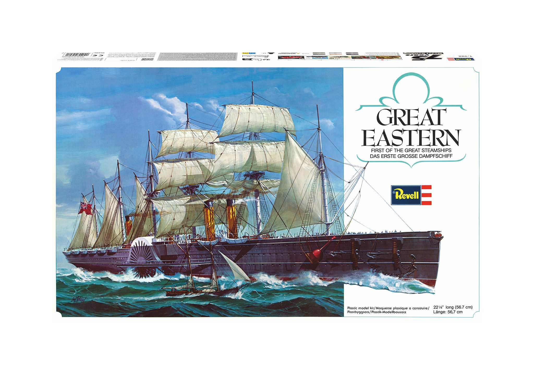 Plastic ModelKit loď 05608 - Great Eastern - 75 Years Plastic Modelling (1:388)