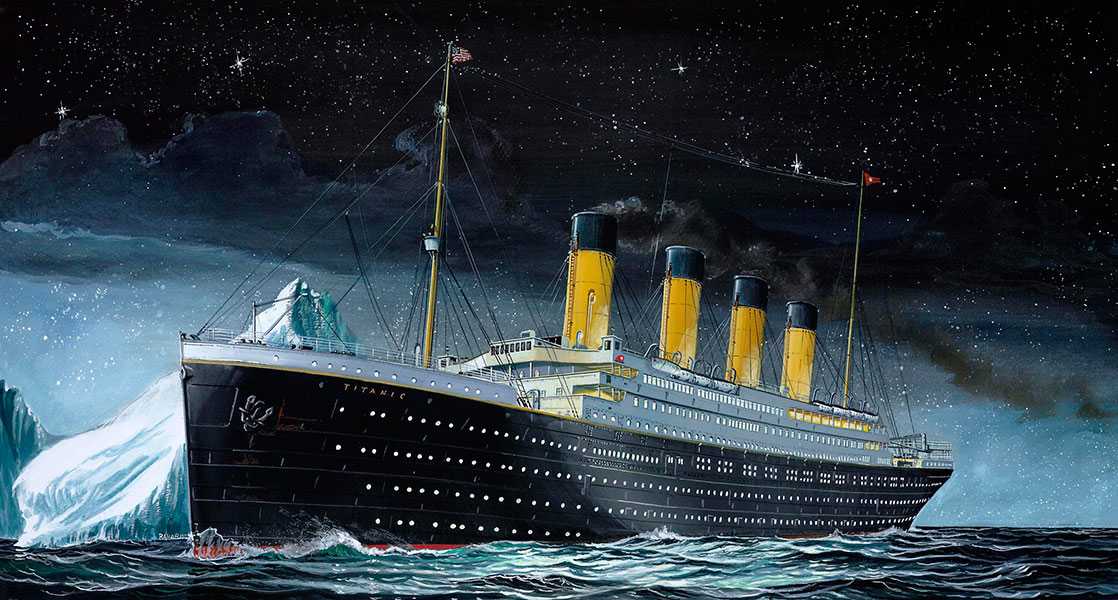 1:1200 R.M.S. Titanic