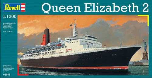 Plastic ModelKit loď 05806 - 'Queen Elizabeth II (1:1200)