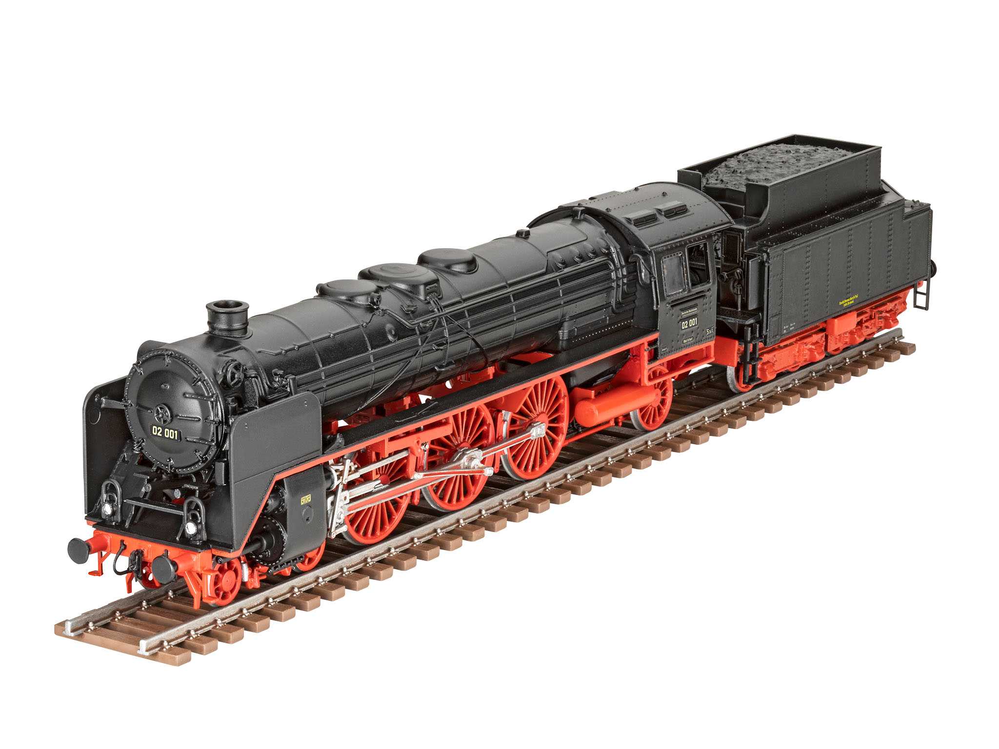 Plastic ModelKit lokomotiva 02171 - Express locomotive BR 02 & Tender 2'2'T30 (1:87)