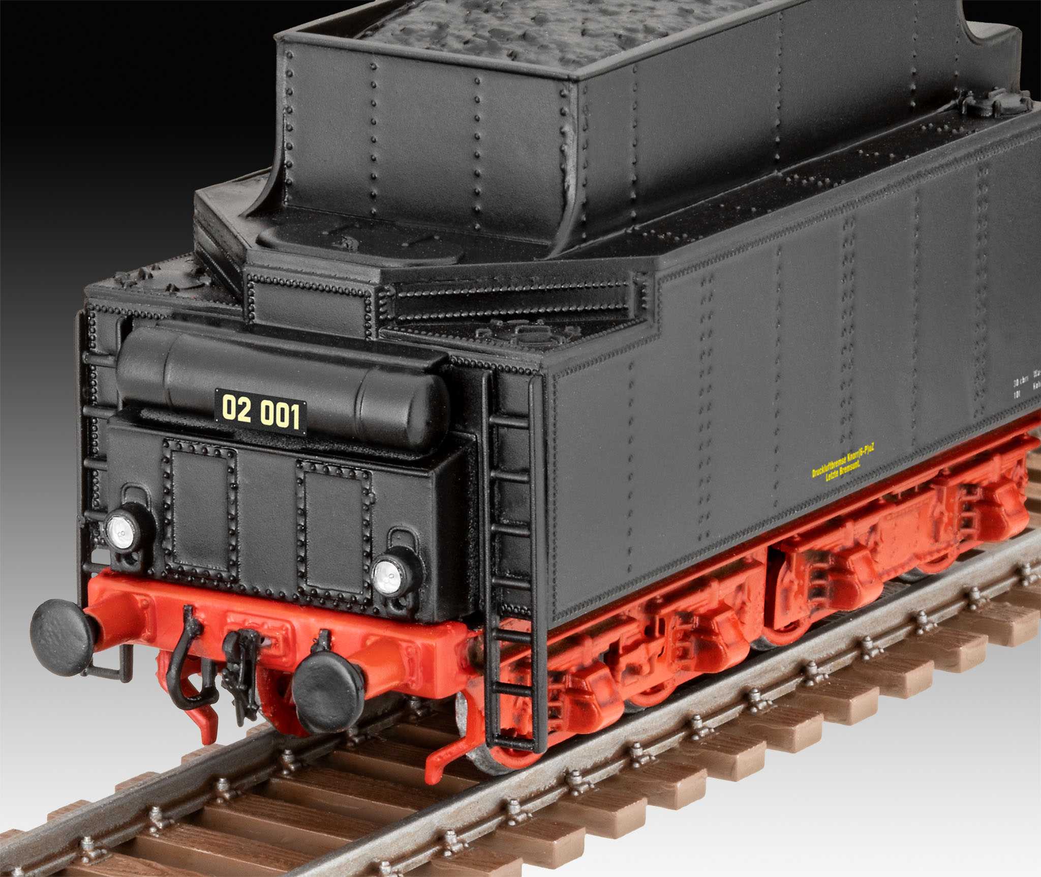 Plastic ModelKit lokomotiva 02171 - Express locomotive BR 02 & Tender 2'2'T30 (1:87)