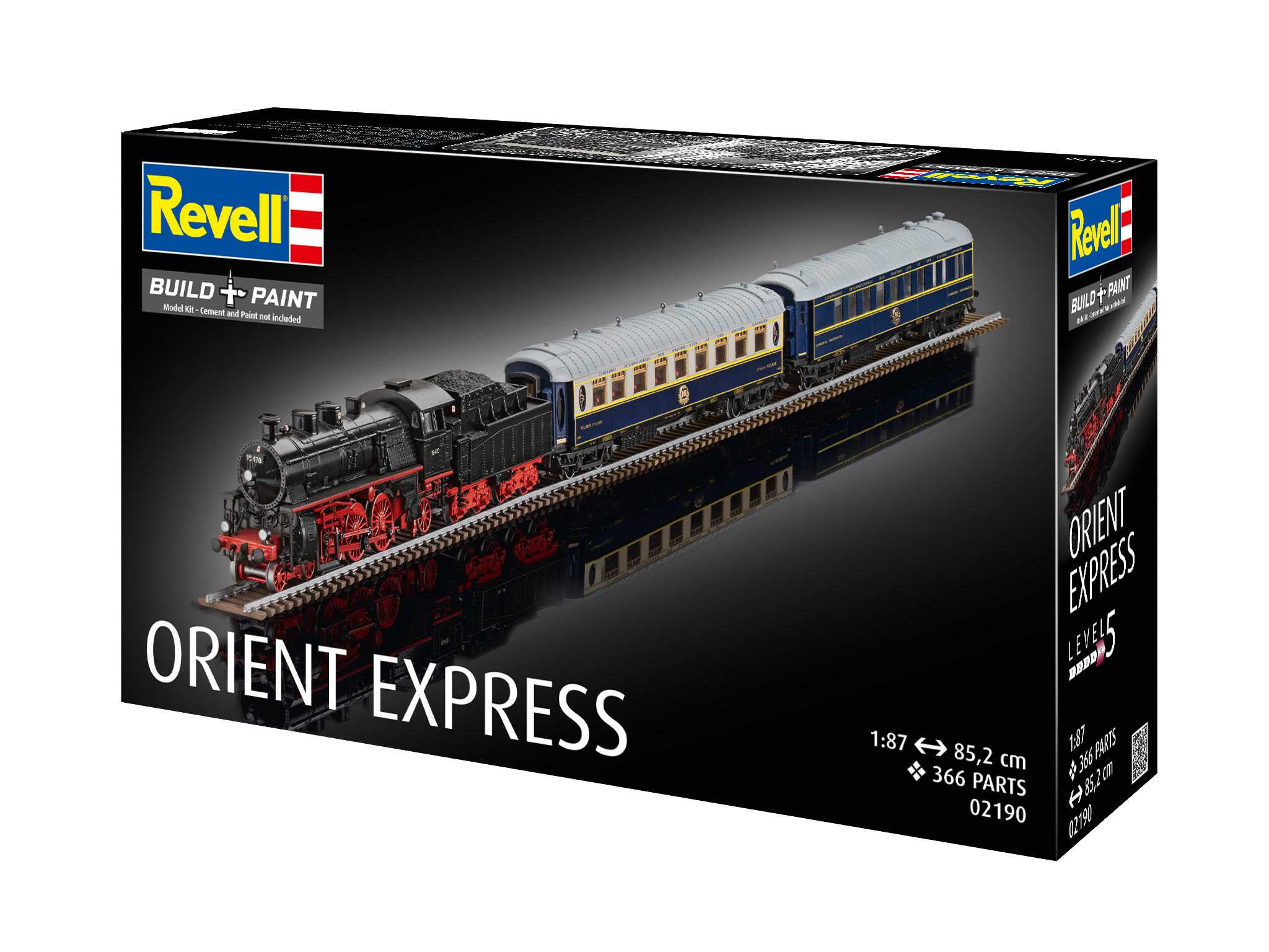 Plastic ModelKit lokomotiva 02190 - Orient Express (1:87)