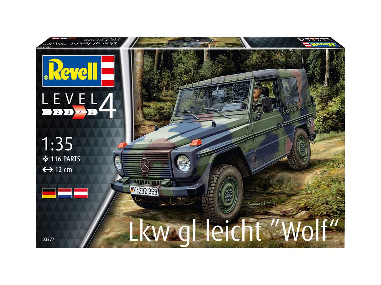 Plastic ModelKit military 03277 - Lkw gl leicht "Wolf" (1:35)