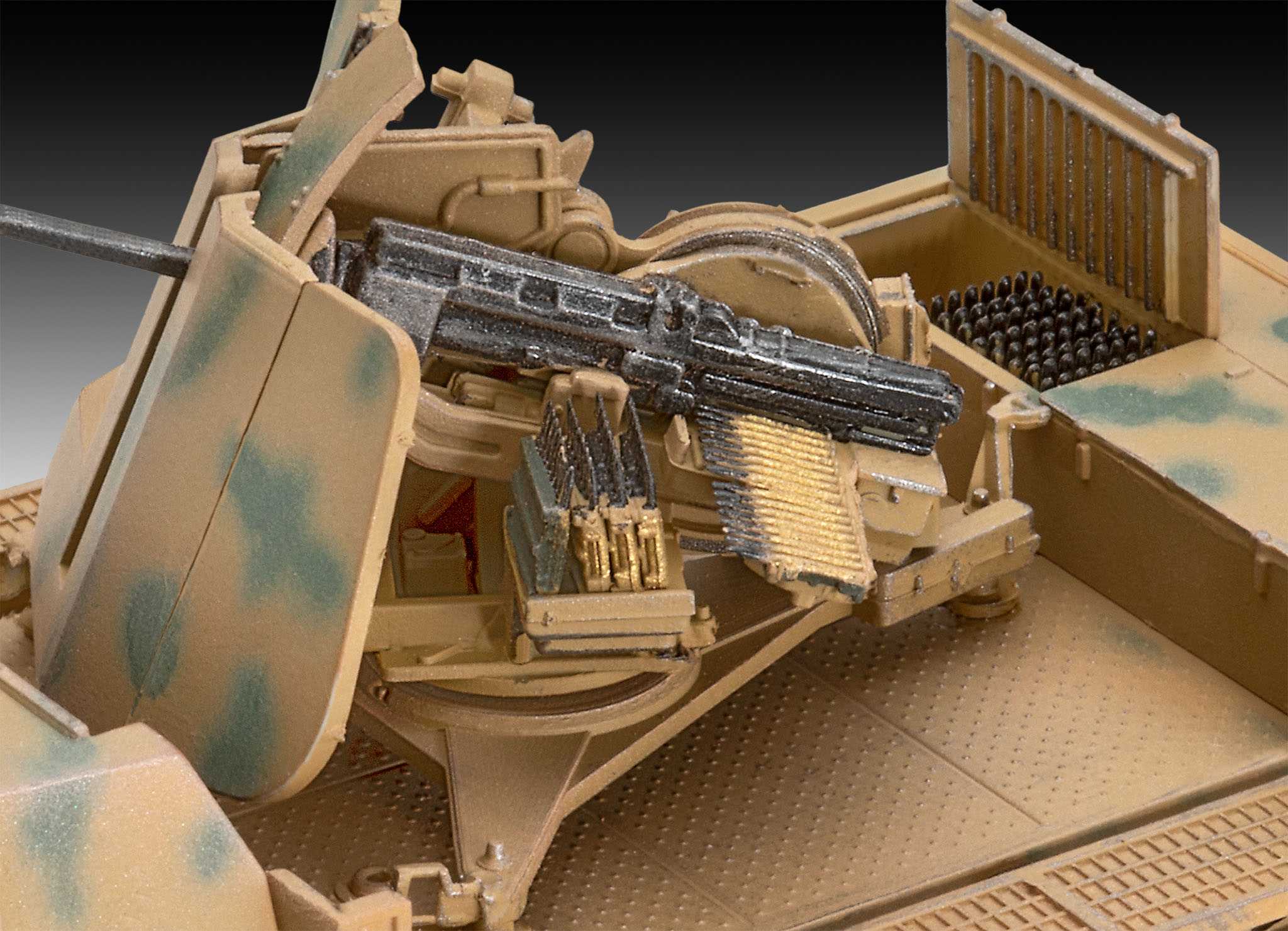 Plastic ModelKit military 03293 - sWS mit Flak-Aufbau als Sfl. mit 3,7cm Flak 43 (1:72)