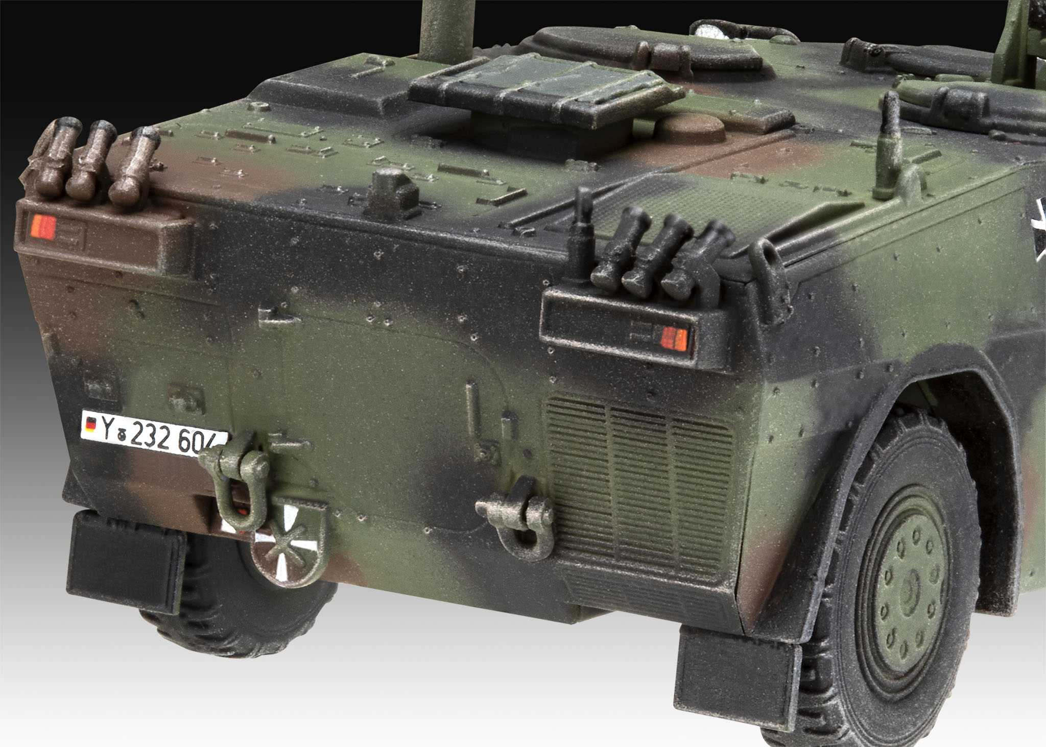 Plastic ModelKit military 03356 - Spähwagen Fennek (1:72)