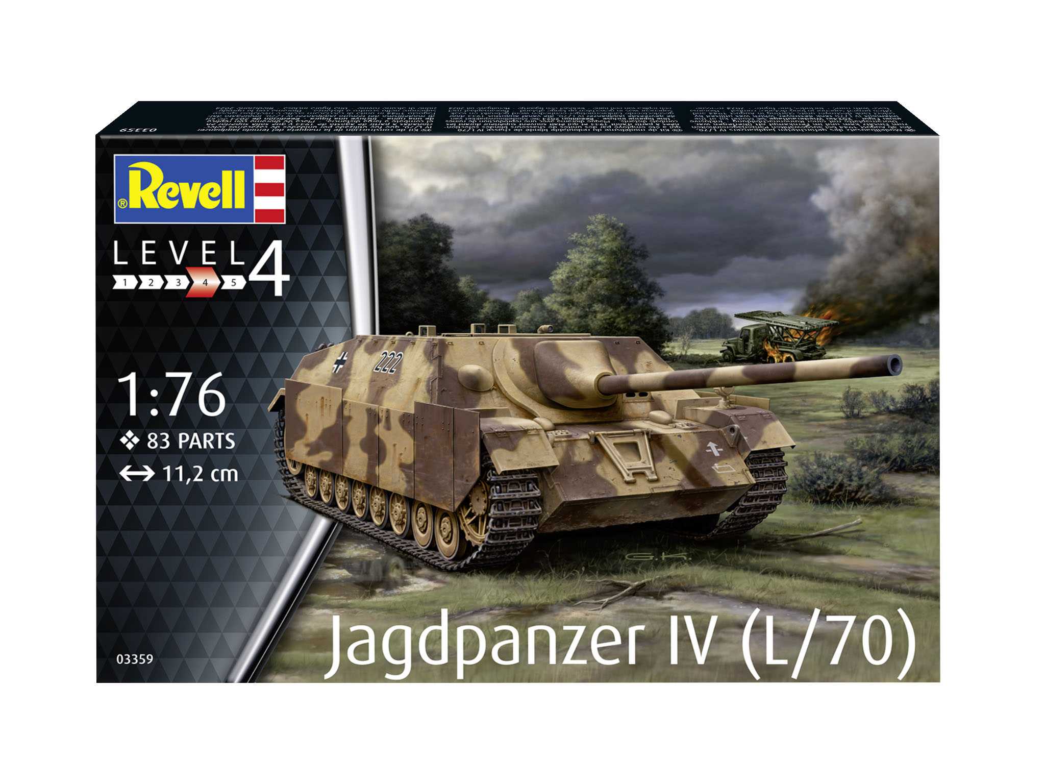 Plastic ModelKit military 03359 - Jagdpanzer IV (L/70) (1:76)