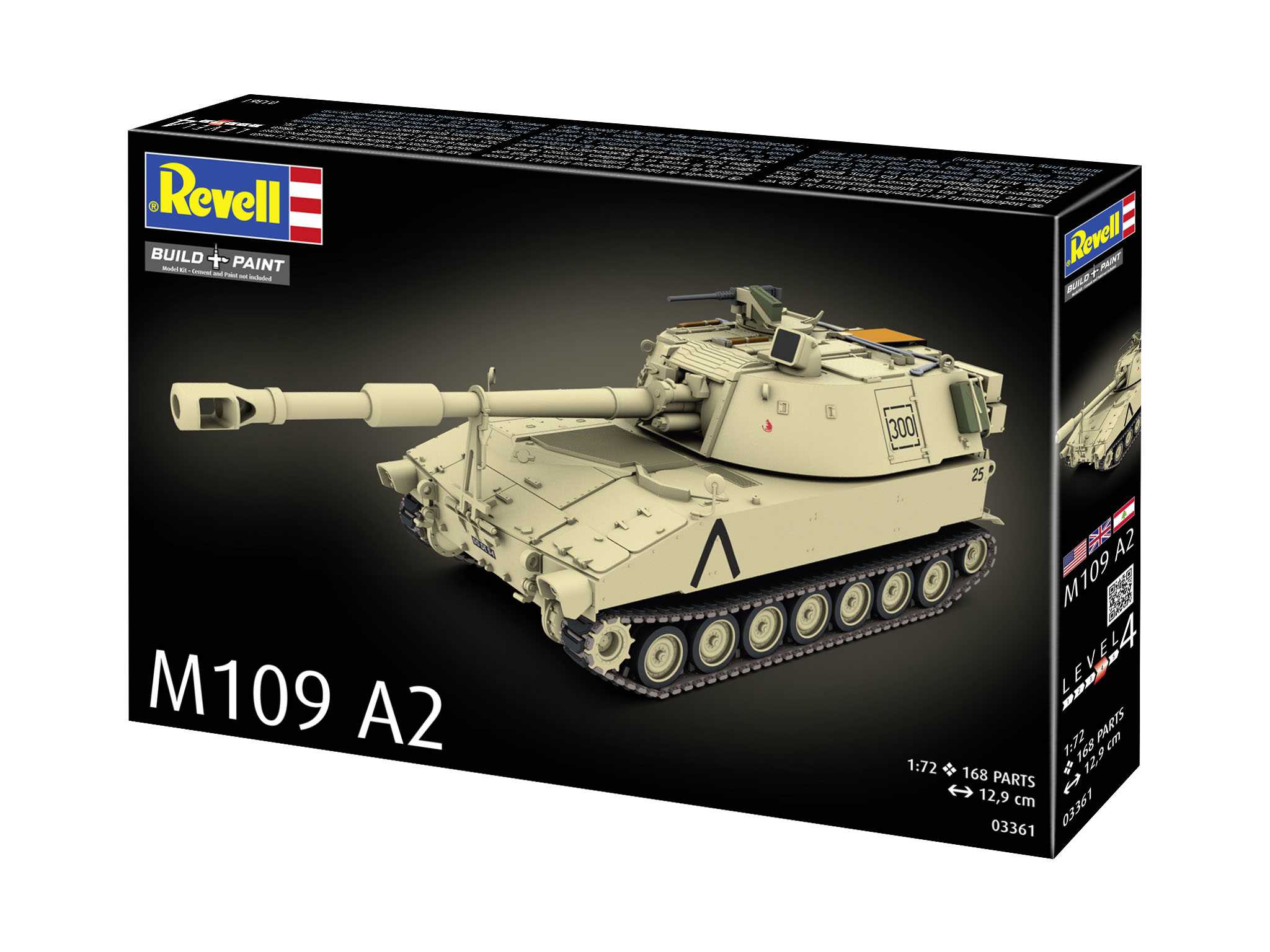 Plastic ModelKit military 03361 - M109 A2 (1:72)