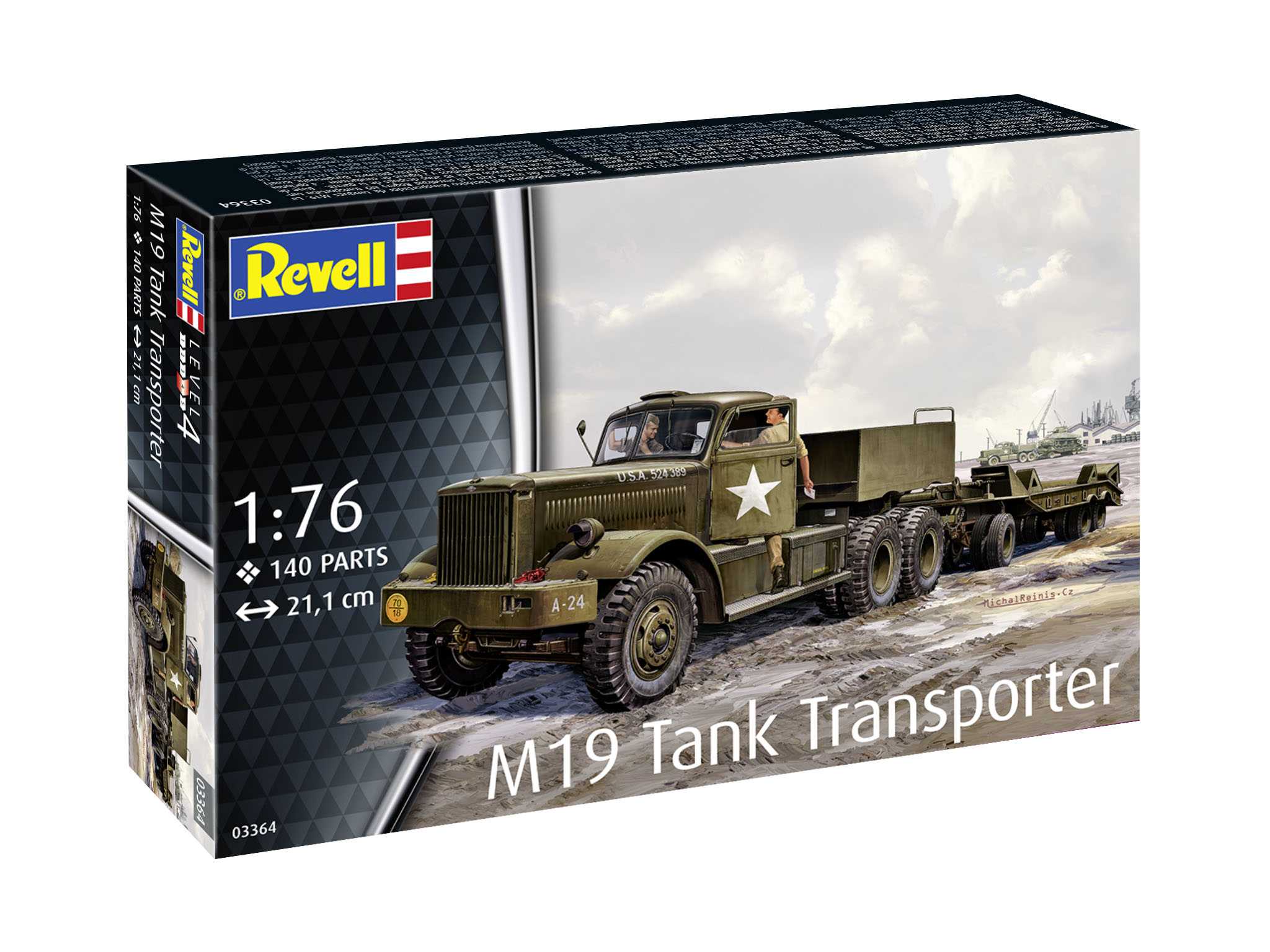 Plastic ModelKit military 03364 - M19 Tank Transporter (1:72) 18-03364