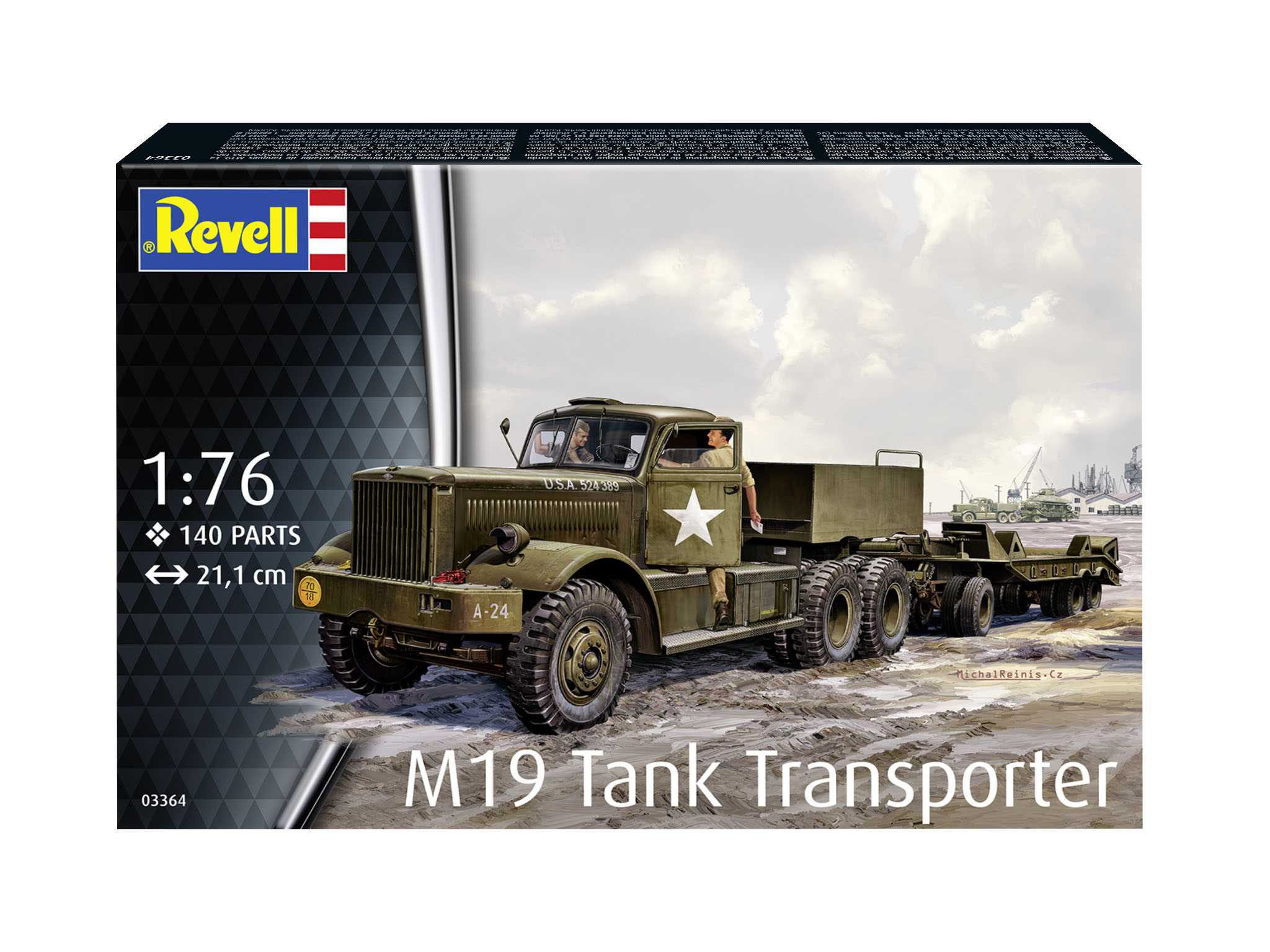 Plastic ModelKit military 03364 - M19 Tank Transporter (1:72)