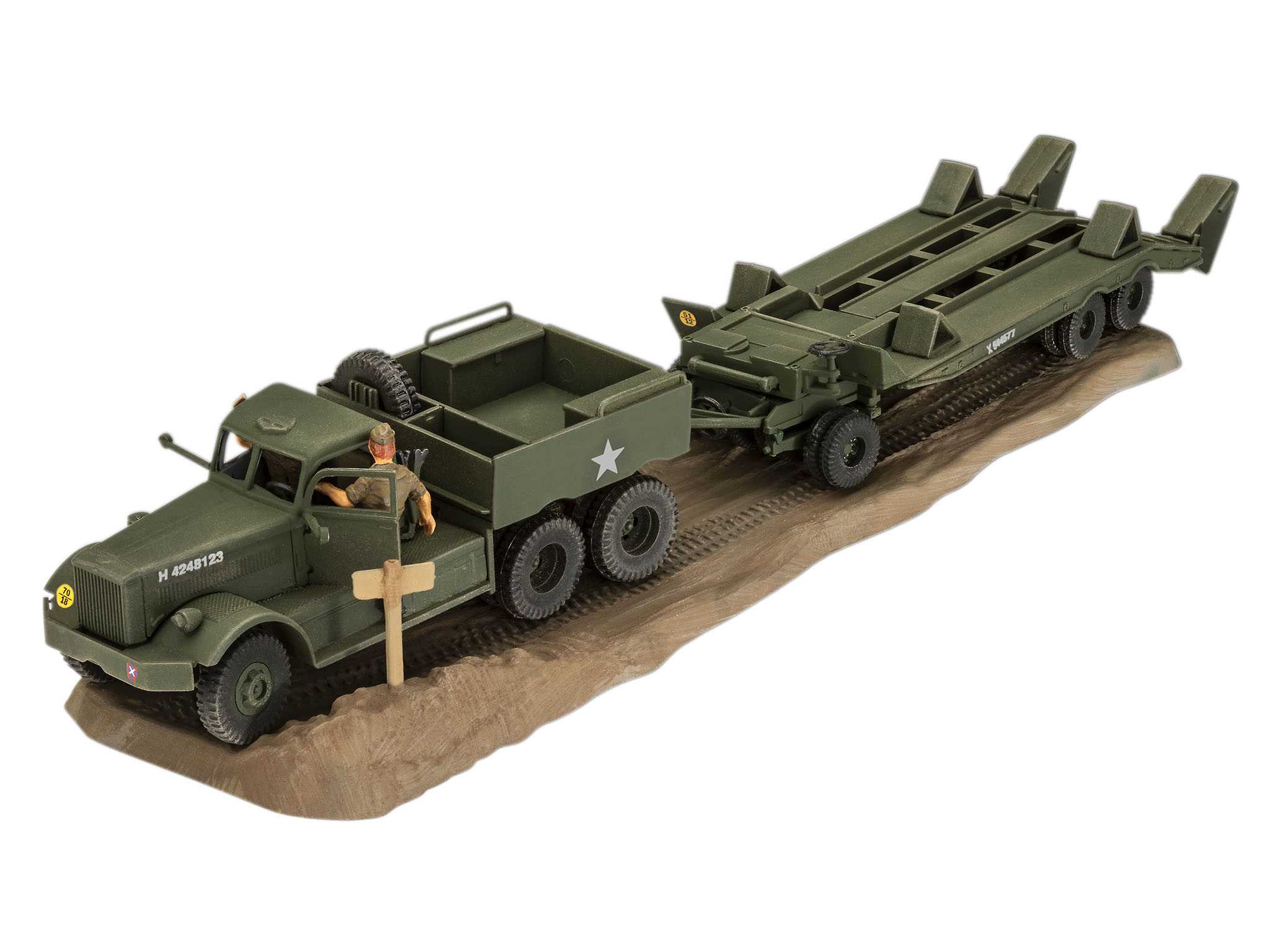 Plastic ModelKit military 03364 - M19 Tank Transporter (1:72)