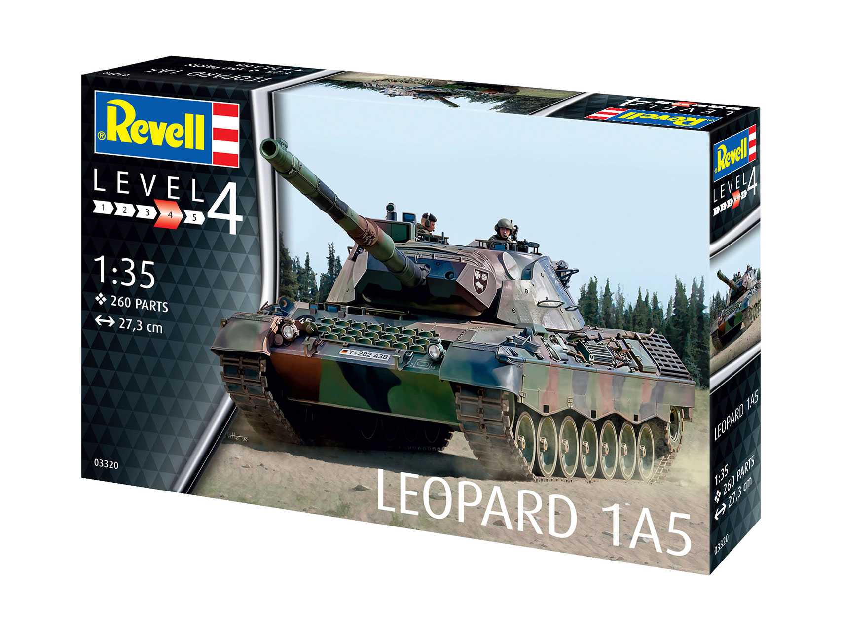 Plastic ModelKit tank 03320 - Leopard 1A5 (1:35)