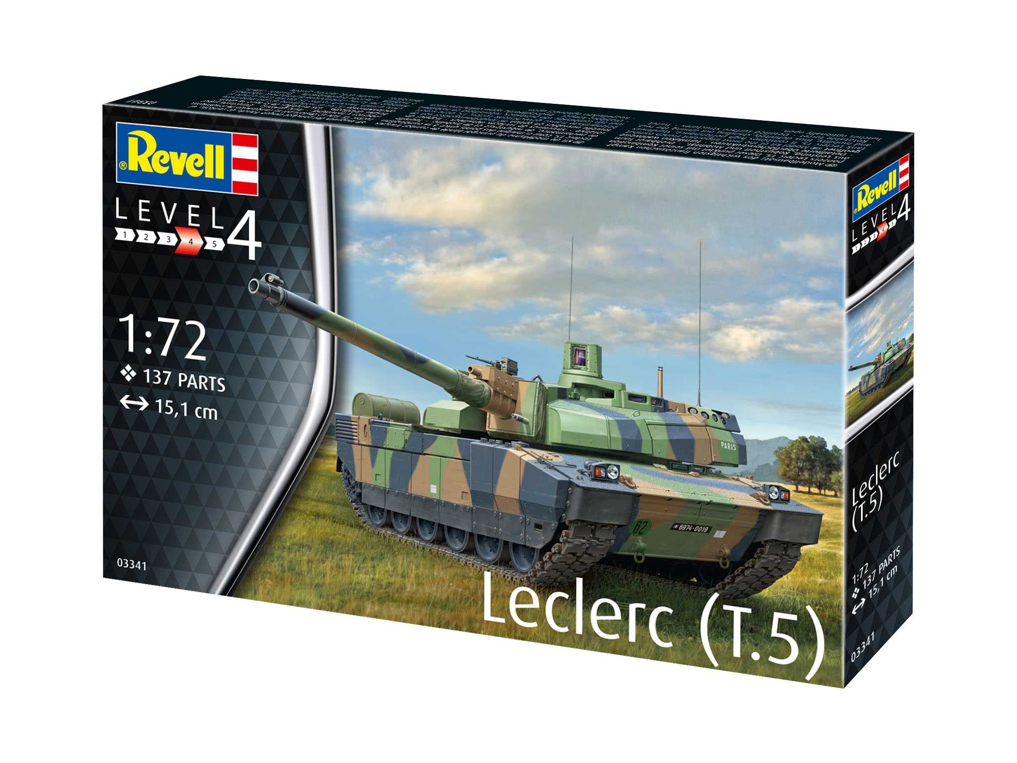 Plastic ModelKit tank 03341 - Leclerc T5 (1:72)