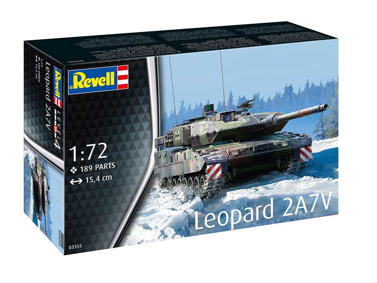 Plastic ModelKit tank 03355 - Leopard 2 A7V (1:72) 18-03355