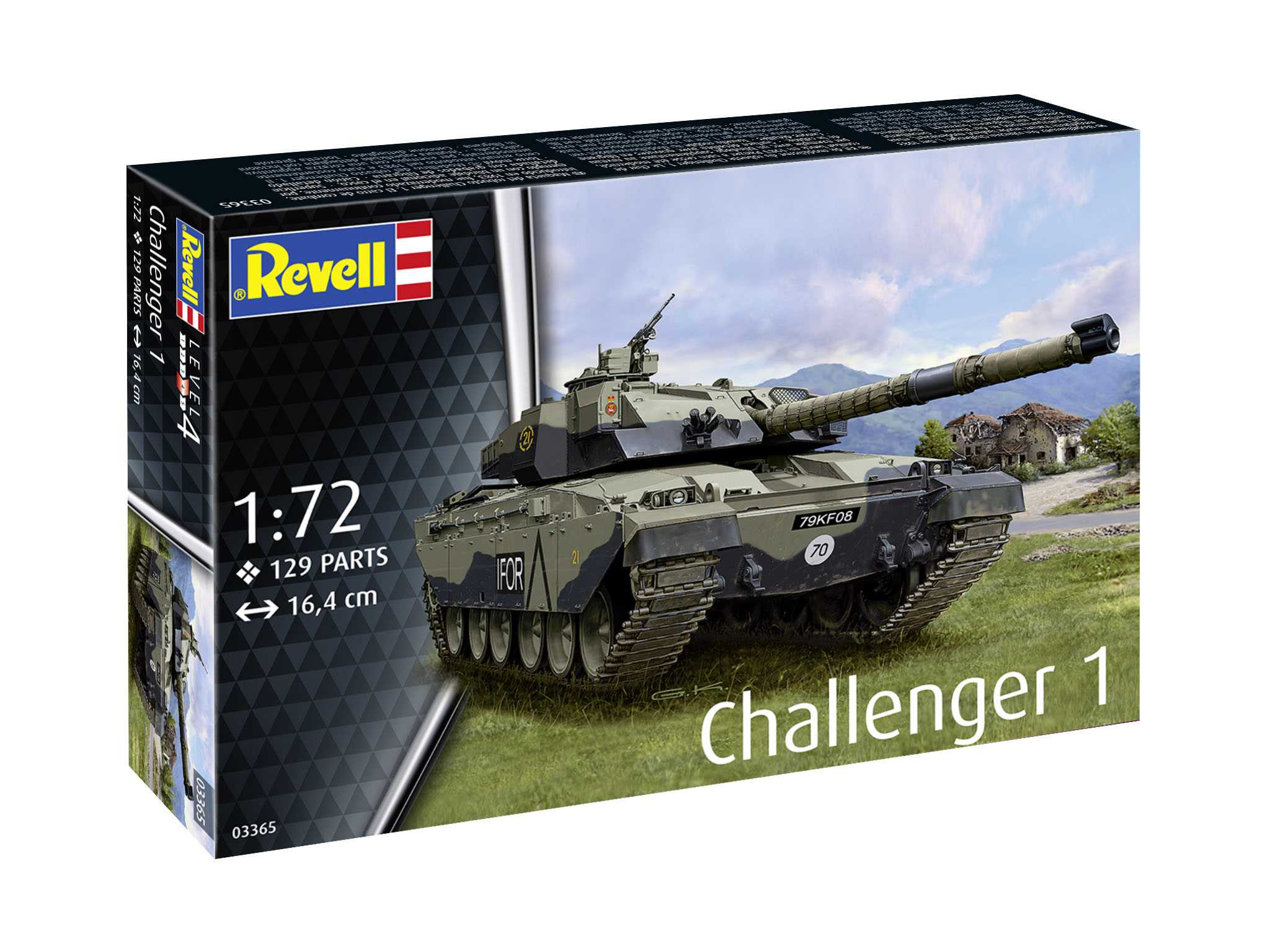 Plastic ModelKit tank 03365 - Challenger 1 (1:72) 18-03365