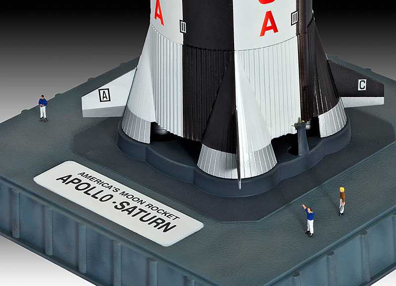 Plastic ModelKit vesmír 04909 - Saturn V (1:144)