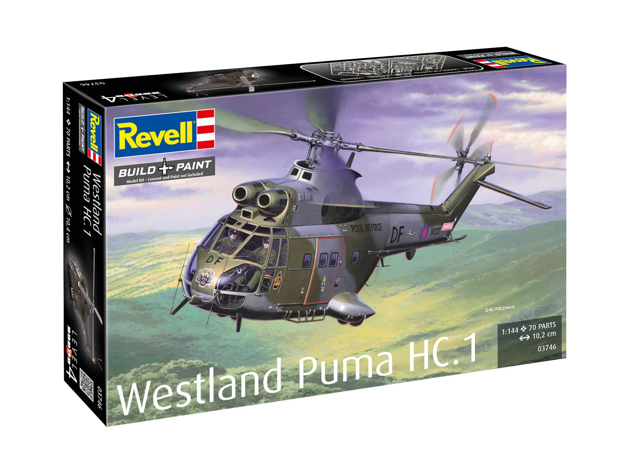Plastic ModelKit vrtulník 03746 - Westland Puma HC.1 (1:144)