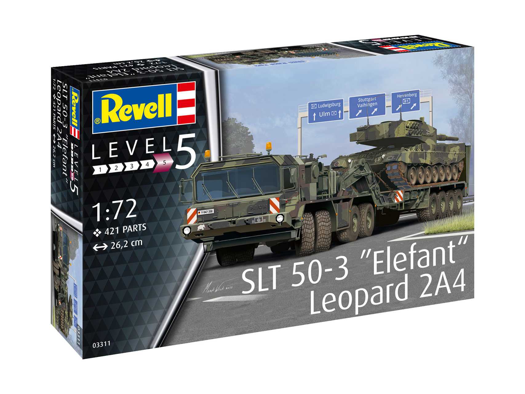 1:72 SLT 50-3 Elefant & Leopard 2A4