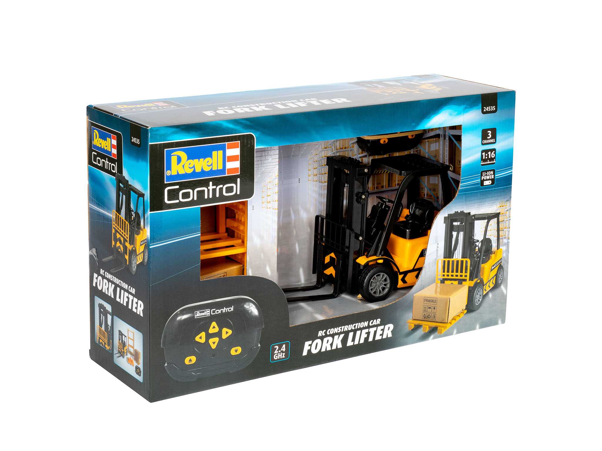 Pracovní stroj REVELL 24535 - Car Forklifter