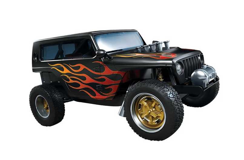 Quick Build auto J6038 - Jeep 'Quicksand' Concept