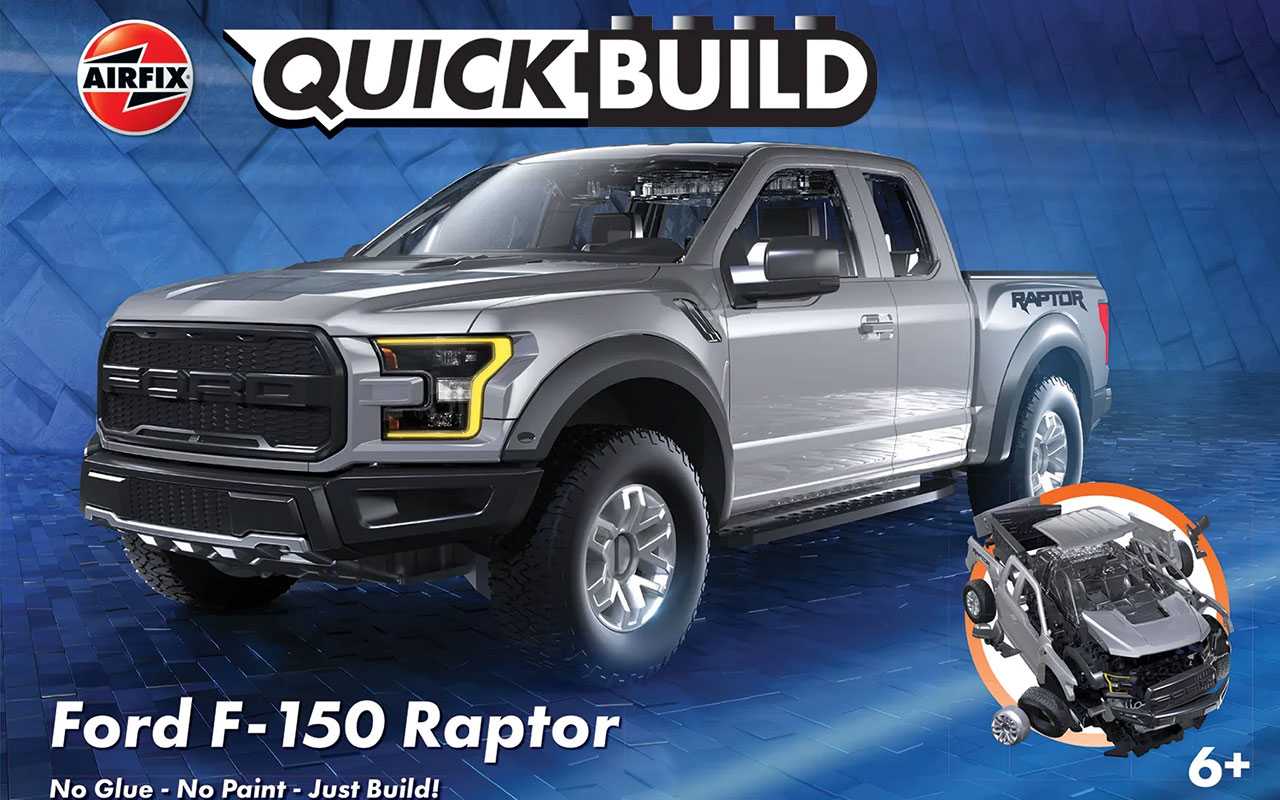 QUICK BUILD Ford F-150 Raptor - Grey