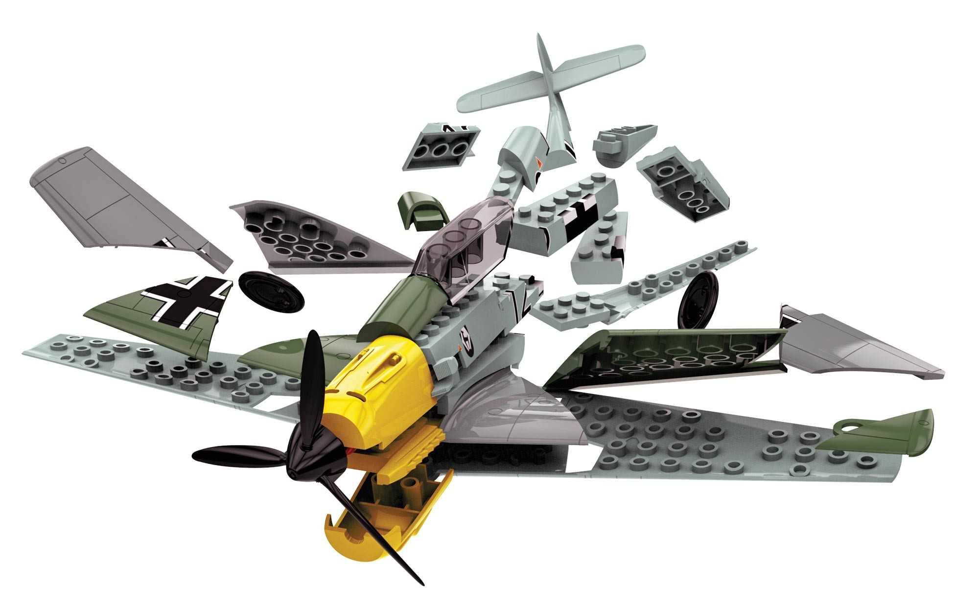 Quick Build letadlo J6001 - Messerschmitt 109