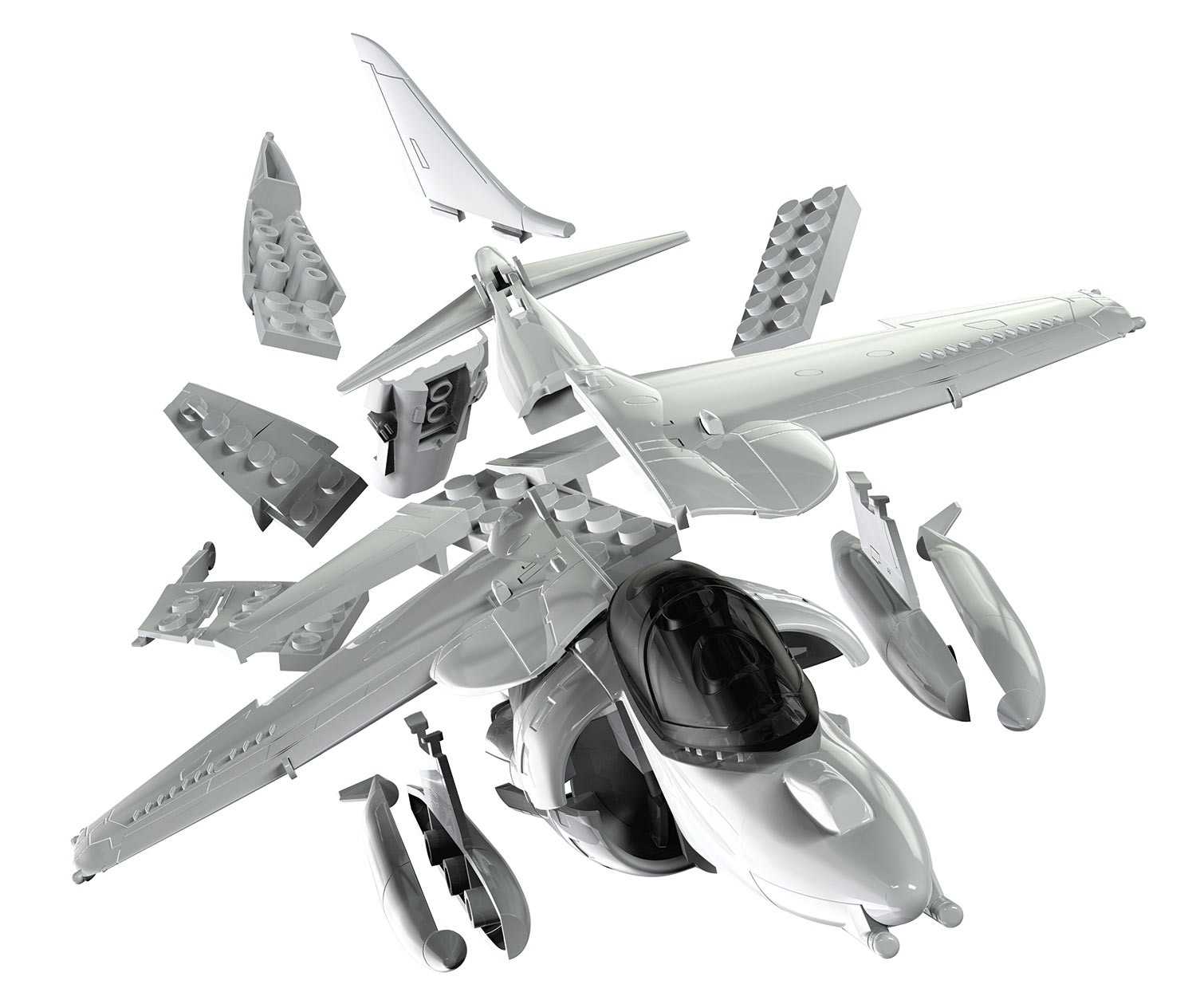Quick Build letadlo J6009 - Harrier 