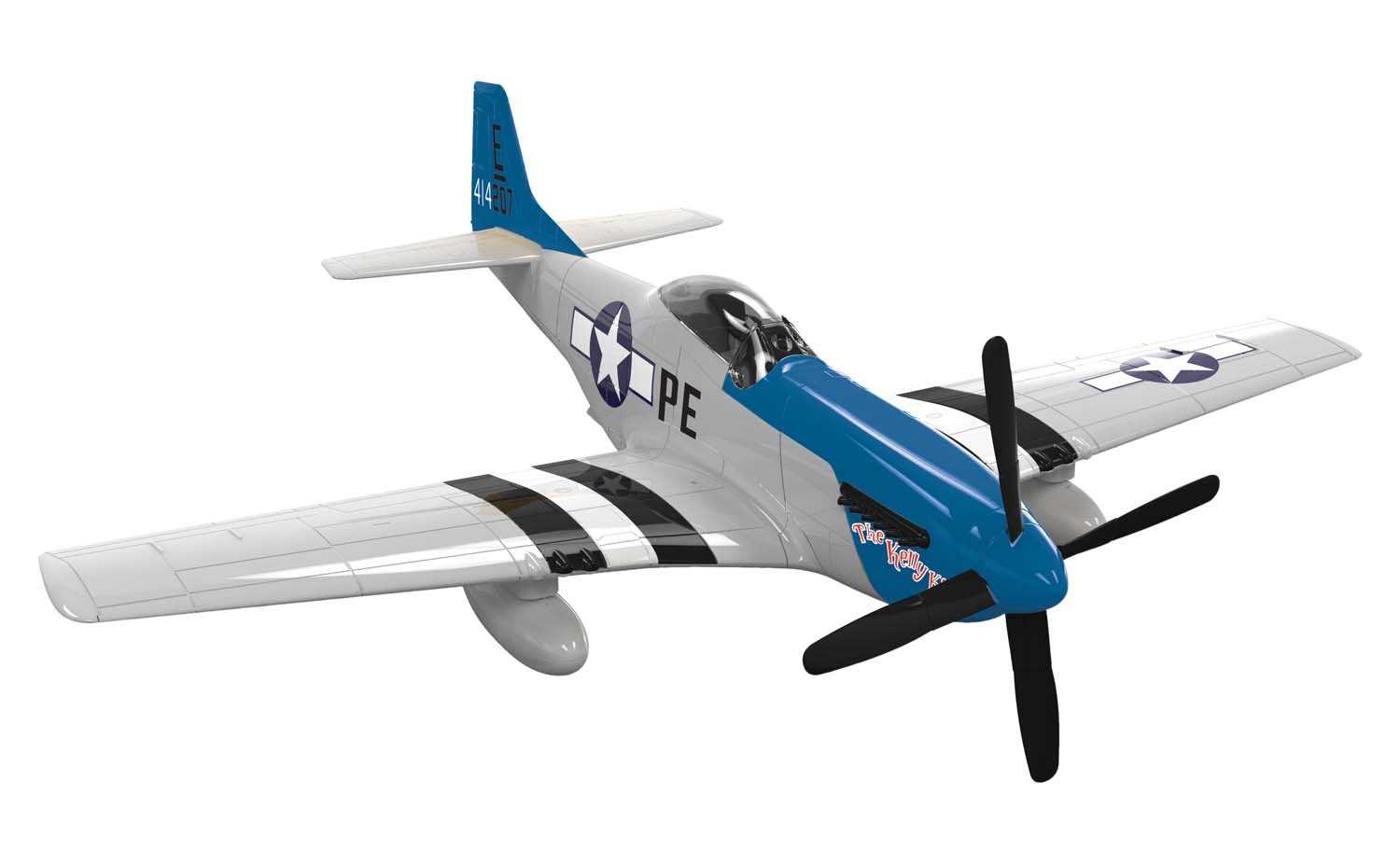 Quick Build letadlo J6046 - D-Day P-51D Mustang