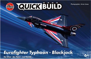 Quick Build letadlo J6059 - Eurofighter Typhoon (Blackjack)