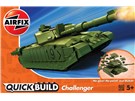Quick Build tank J6022 - Challenger Tank - zelená