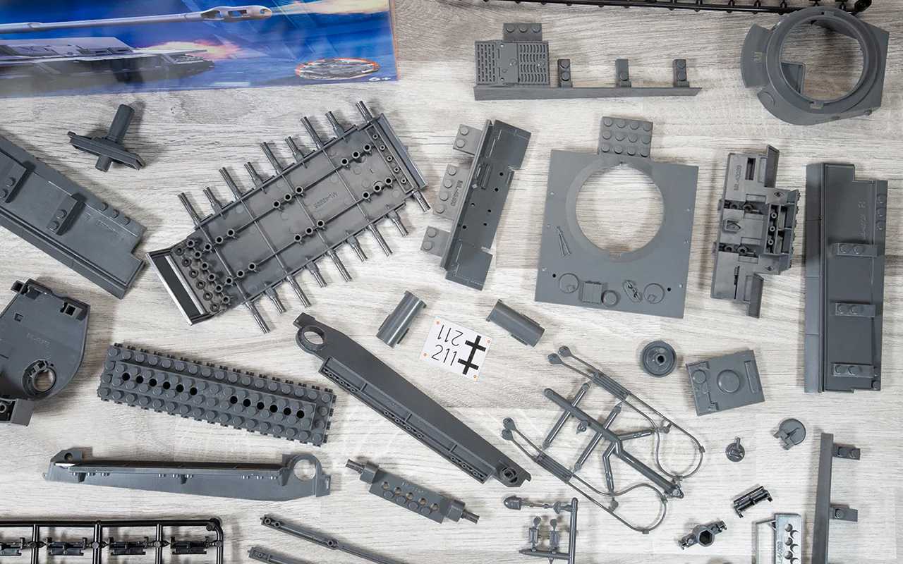 Quick Build tank J6041 - Tiger I (1:35)