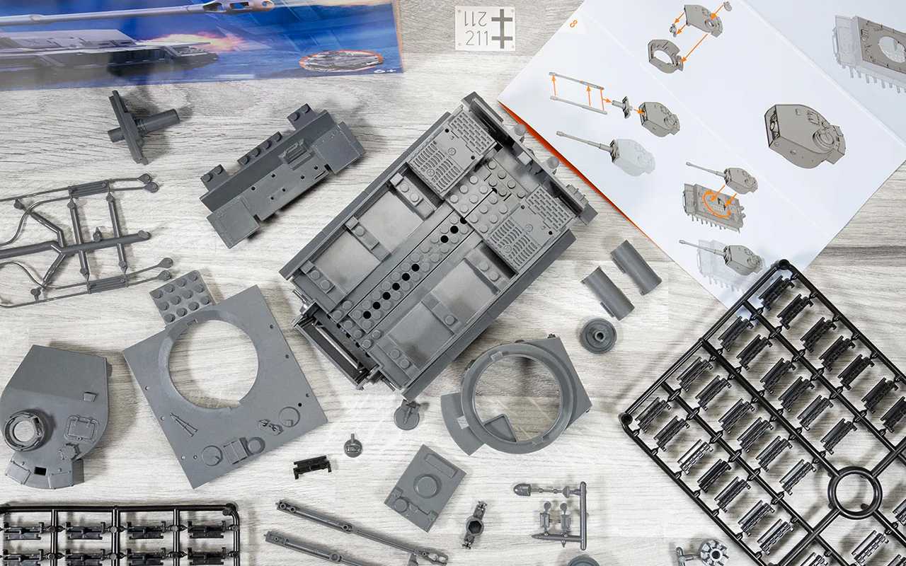 Quick Build tank J6041 - Tiger I (1:35)