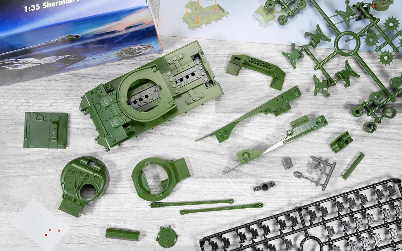 Quick Build tank J6042 - Sherman Firefly (1:35)