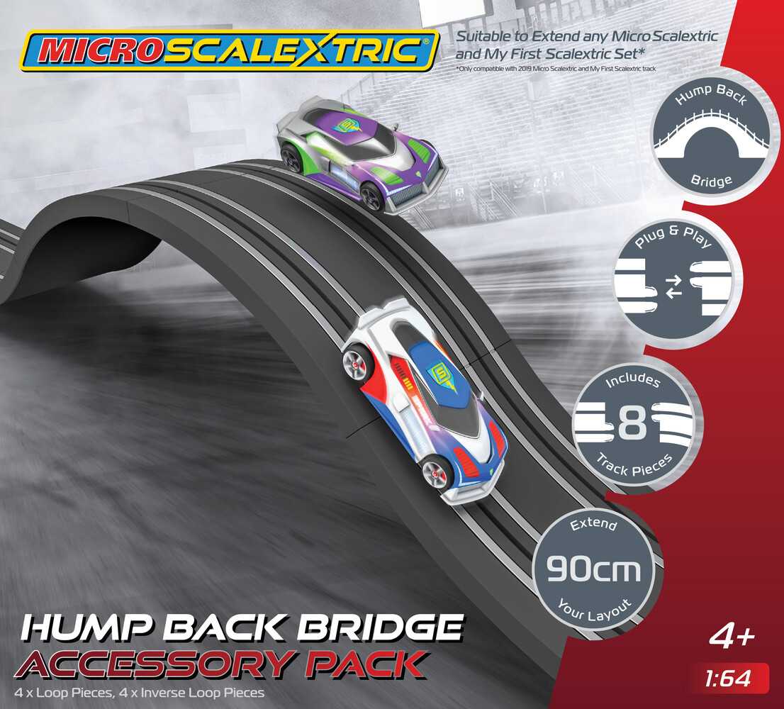 Rozšíření trati MICRO SCALEXTRIC G8049 - Hump Backed Bridge (1:64)