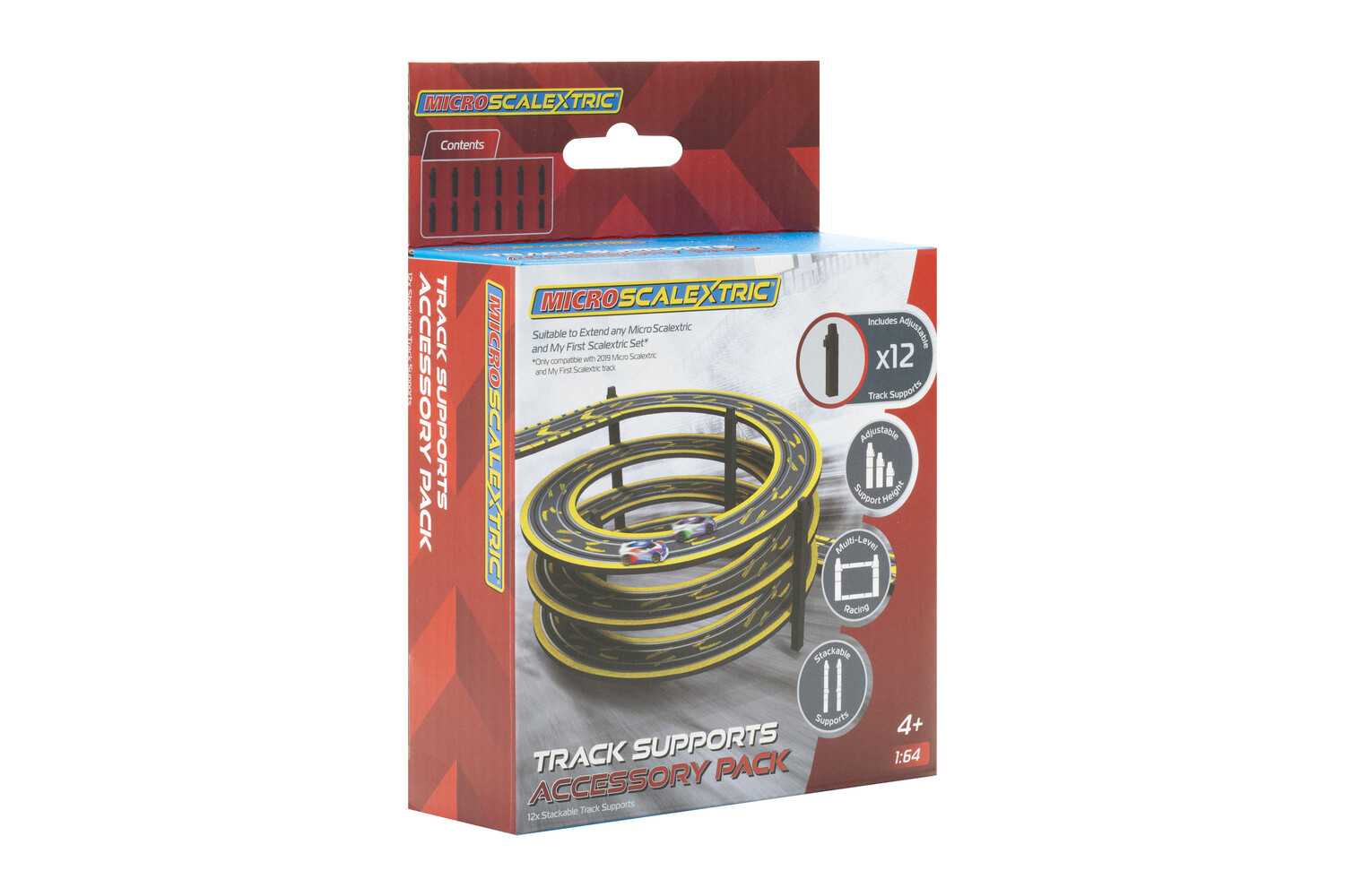 Rozšírenie trate MICRO SCALEXTRIC G8050 - Track Supports Extension Pack (1:64) 28-G8050