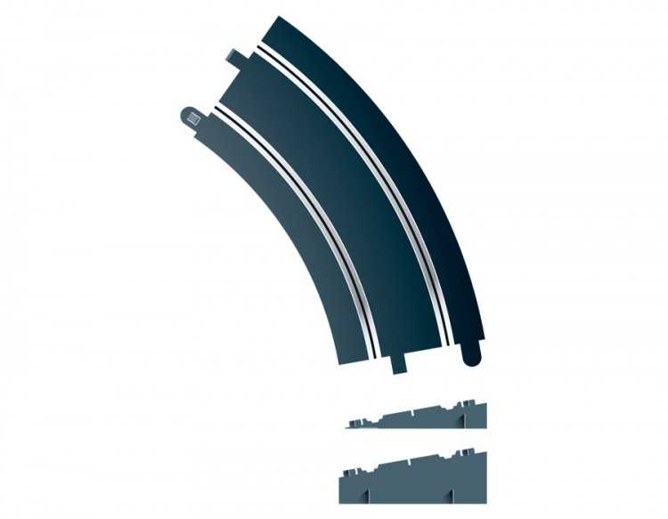 Rozšírenie trate SCALEXTRIC C8297 - Banked Curve R3 45° 28-C8297