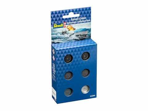 Sada barev Email Color 32204 - German Submarine Type IX C/40 (U190) (6 x 14ml)