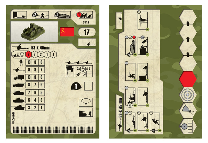 Snap Kit figurky 6112 - Soviet Gun 45mm (1:72)