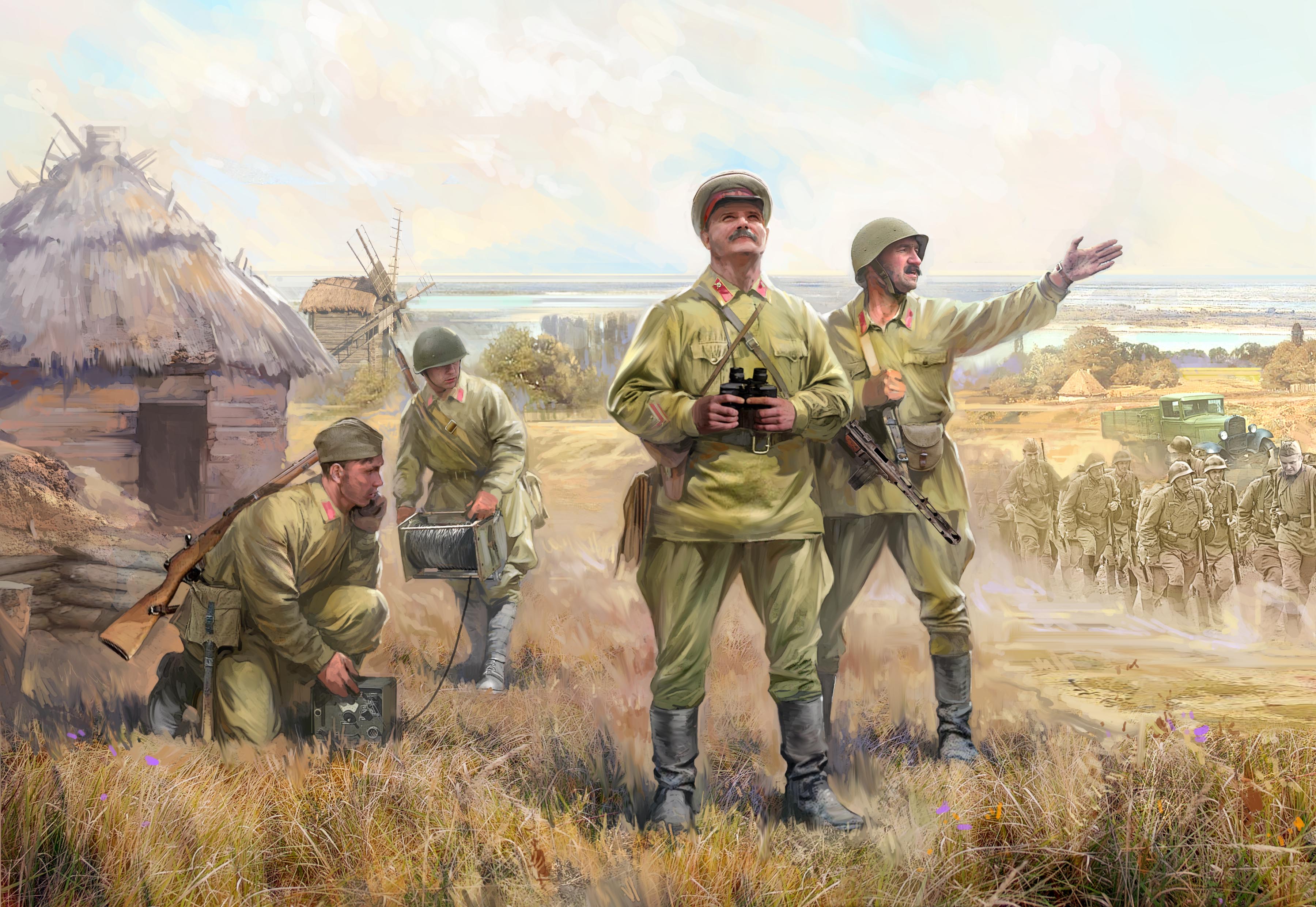 Snap Kit figurky 6132 - Soviet HQ (1:72)